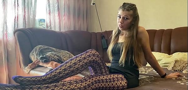 trendsAmy In Her New Tights Feeling Sexual and Talking About Pantyhose